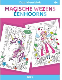 Duokleurblok, magische wezens en eenhoorns. 4+