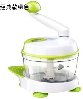 Duolvqi Handmatige Vleesmolen Multifunctionele Groente Knoflook Mincer Cutter Praktische Vlees Gevogelte Gereedschap Bpa Gratis Kitchen Supply Classic-groen