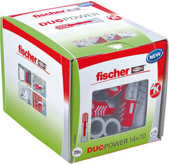 DUOPOWER 14x70 LD 2-componenten plug 70 mm 14 mm 538254 20 stuk(s)