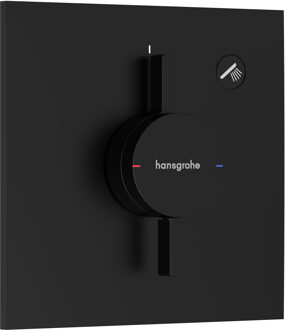 DuoTurn E kraan inbouw voor 1 functie, mat zwart