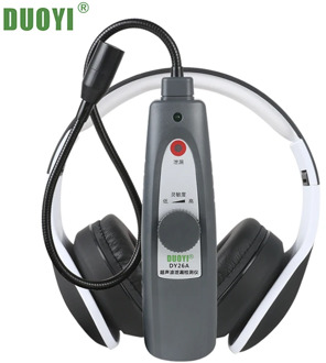 DUOYI DY26A Ultrasonic Leak Detector Tool Gas Water Leak Pressure Vacuum Probes Ultrasonic Transmitter Flaw Detector Stethoscope