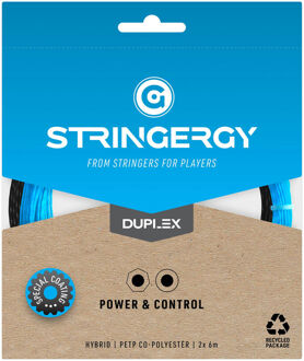 Duplex Set Snaren 2x 6m-Zwart,Blauw - 1.29