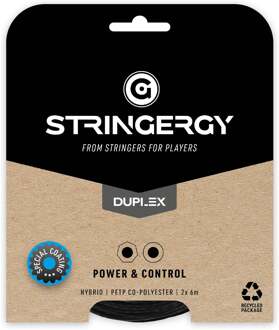 Duplex Set Snaren 2x 6m-Zwart,Zwart - 1.19