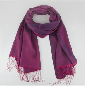 Duplex Sjaal Kleur: Lila
