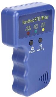 Duplicator Sleutel Handheld 125 KHz RFID Id-kaart Copier Schrijver Reader Beschrijfbare EM4305 Id-kaart AWID Kaart Kan worden Gekopieerd zwart/Blauw RFID Writer