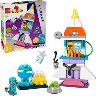 DUPLO - 3-in-1 ruimteavontuur Constructiespeelgoed