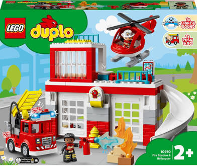 DUPLO Brandweerkazerne & Helikopter Speelset 10970