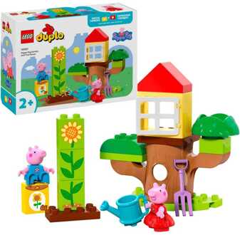 DUPLO Peppa Pig Garden and Tree House Toddler Toy 10431