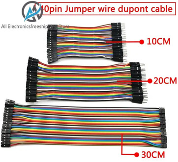 Dupont Line 10cm/20CM/30CM Male to Male+Female to Male + Female to Female Jumper Wire Dupont Cable