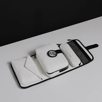 DuPont Paper Travel Necessaire Organizer Bag Women Digital Product Clothe Storage Pouch Cosmetic Toiletrie Baggage Packing Item