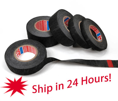 Durable Adhesive Cloth Fabric Tape Cable Looms Wiring Harness For Car Magical Flame PVC Electrical Tape Electri Insulation Tapes