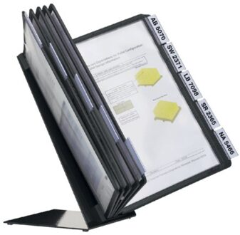 Durable Bureaustandaard Durable 5570 Vario met 10-tassen A4 zwart