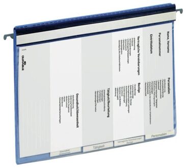 Durable Dossiermap durable personeel 2555 blauw