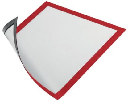 Durable Duraframe magnetic infokader - A4 formaat - Rood