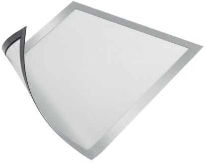 Durable Duraframe magnetic infokader - A4 formaat - Zilver Wit