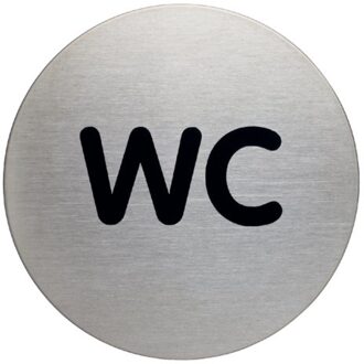 Durable Infobord pictogram Durable 4907 wc rond 83Mm