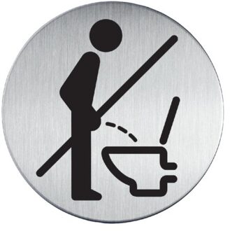 Durable Infobord pictogram Durable 4921 verboden Staand urineren