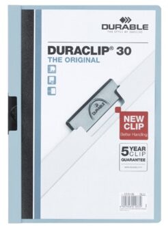 Durable Klemmap Durable 2200 A4 3mm lichtblauw