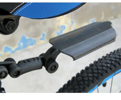 Durable PA Plastic Bike Fender Mountain Bike Front Rear Cycling Fender Mud Guard Bike Parts Deform Resistant Retractable
