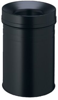 Durable Papierbak met vlamdover Durable 3325-01 15liter zwart