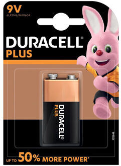 Duracell 1x stuk Duracell V9 Plus batterij alkaline LR61 9 V - batterij 9v blok