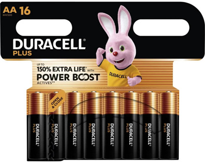 Duracell AA Plus Power Boost Alkaline 16x