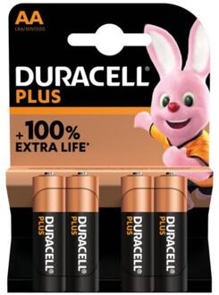 Duracell AA Plus Power Boost Alkaline 4x