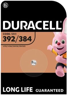 Duracell Batterij Duracell knoopcel 1x392/384 alkaline O7,9mm 1,5V-45mAh Assorti