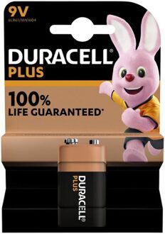 Duracell Batterij Duracell Plus 1x9Volt