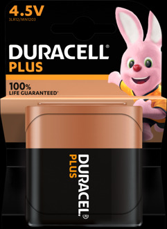 Duracell batterij Plus 100% 4,5V, op blister