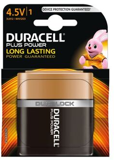 Duracell batterij Plus Power 4,5V, op blister
