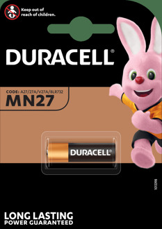 Duracell Batterij Security MN27 (1 per blister)