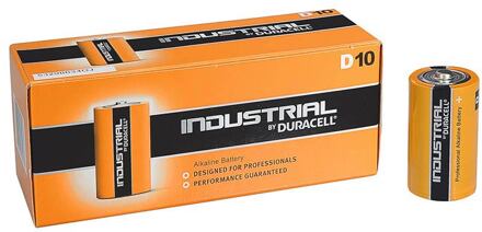 Duracell DCELL-D 10-pack batterijen D-cell alkaline 1 10-pack batterijen D-cell alkaline 1,5v