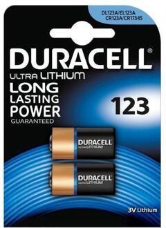Duracell High Power Lithium 123-batterij 3V 2 stuks