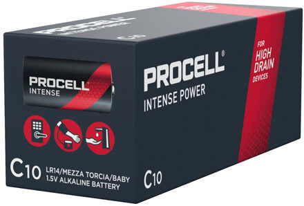 Duracell Procell C Intense Alkaline 10x