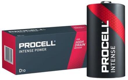 Duracell Procell Intense Power LR20/D Alkaline batterijen - 10 stuks.