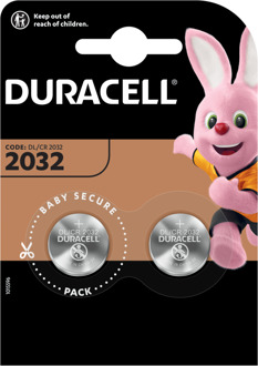 Duracell Specialty 2032 Lithium-knoopcelbatterij 3V 2 stuks