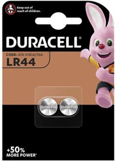 Duracell Specialty LR44 Alkaline-knoopcelbatterij 1,5V 2st