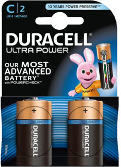 Duracell Ultra Power C 2-pack