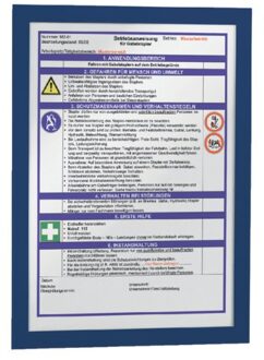 Duraframe A4, donkerblauw (pak 2 stuks)