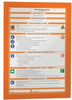 Duraframe Durable A4 oranje/pk 2