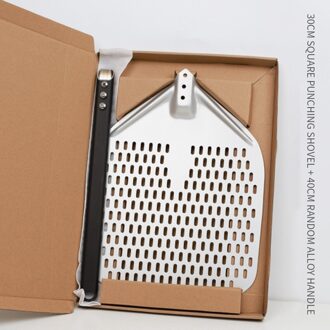 Dural Ponsen Pizza Schop Aansluiten Pizza Schop Dikke Oven Flippen En Overbrengen Pizza 16-Inch Handvat