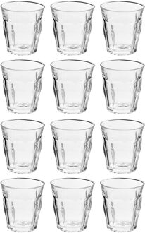 Duralex Drinkglazen/waterglazen Picardie - 12x stuks - transparant glas - 200 ML
