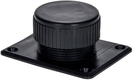 Duraline Meubelglijder Verstelbaar Zwart 8x6,5x2,5cm