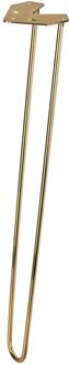 Duraline Meubelpoot Draad Goud 72cm 4pp