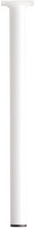 Duraline Meubelpoot Rond Staal 3x40cm Wit
