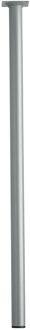 Duraline Meubelpoot Rond Staal 3x70cm Grijs