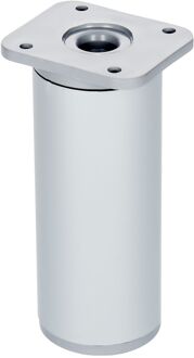 Duraline Meubelpoot Verstelbaar Rond Alumimium Ø4x10-13cm