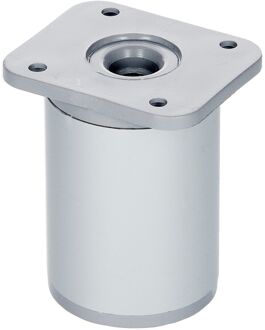 Duraline Meubelpoot Verstelbaar Rond Aluminium Ø4x6-8,4cm