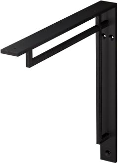 Duraline Plankdrager Art Deco Mat Zwart 19x19cm